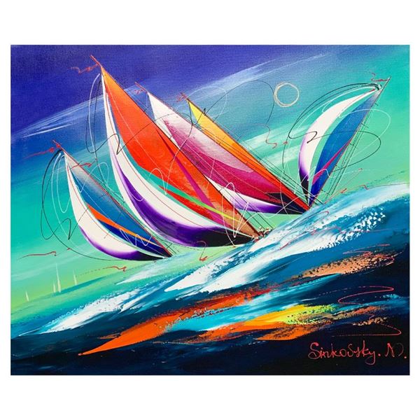 Natalia Sinkovsky Original Acrylic Painting On Canvas