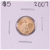 Image 1 : 2007 $5 American Gold Eagle Coin