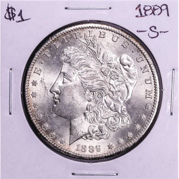 1889-S $1 Morgan Silver Dollar Coin