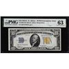 Image 1 : 1934A $10 North Africa WWII Emergency Silver Certificate Note PMG Ch. Uncirculated 63