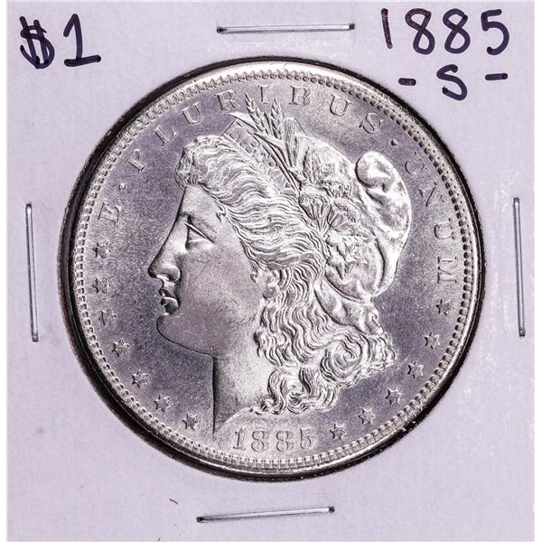 1885-S $1 Morgan Silver Dollar Coin