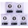 Image 2 : 2013-S Silver Proof National Parks Quarter (5) Coin Set PCGS PR69DCAM First Strike