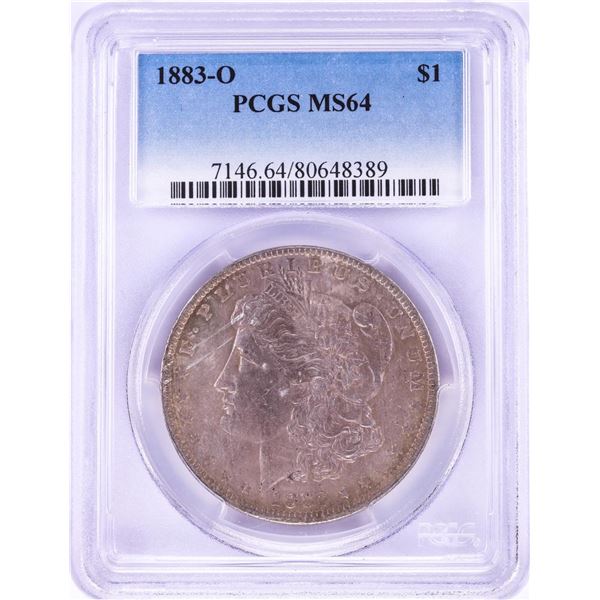 1883-O $1 Morgan Silver Dollar Coin PCGS MS64