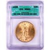 Image 1 : 1928 $20 St. Gaudens Double Eagle Gold Coin ICG MS62