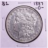 Image 1 : 1887-O $1 Morgan Silver Dollar Coin