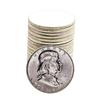 Roll of (20) Brilliant Uncirculated 1956 Franklin Half Dollar Coins