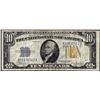 1934A $10 North Africa WWII Emergency Issue Silver Certificate Note