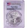 Image 1 : 2019 $1 American Silver Eagle Coin PCGS MS70 First Strike