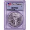 Image 1 : 1998 $1 American Silver Eagle Coin PCGS MS68 First Strike