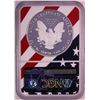 Image 2 : 2018-W $1 Proof American Silver Eagle Coin NGC PF69 Ultra Cameo Congratulations Flag