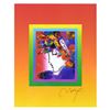 Image 2 : Peter Max "Blushing Beauty On Blends" Limited Edition Lithograph On Paper