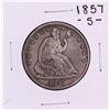 Image 1 : 1857-S Seated Liberty Half Dollar Coin
