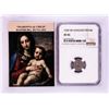 Image 1 : 1549 KB Hungary Denar 'Madonna and Child' Coin NGC XF45 w/ Story Box