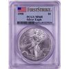 Image 1 : 1998 $1 American Silver Eagle Coin PCGS MS68 First Strike