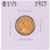 1913 $2 1/2 Indian Head Quarter Eagle Gold Coin