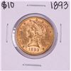 1893 $10 Liberty Head Eagle Gold Coin