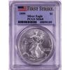 Image 1 : 1999 $1 American Silver Eagle Coin PCGS MS68 First Strike