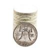 Image 2 : Roll of (20) Brilliant Uncirculated 1963-D Franklin Half Dollar Coins