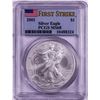 Image 1 : 2001 $1 American Silver Eagle Coin PCGS MS68 First Strike