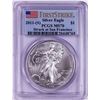 Image 1 : 2011-(S) $1 American Silver Eagle Coin PCGS MS70 First Strike San Francisco Mint