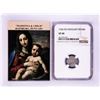 Image 1 : 1546 KB Hungary Denar 'Madonna and Child' Coin NGC XF40 w/ Story Box