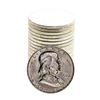 Image 1 : Roll of (20) Brilliant Uncirculated 1958-D Franklin Half Dollar Coins