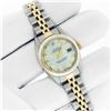 Image 7 : Rolex Ladies Two Tone Diamond Oyster Perpetual Datejust With Rolex Box And Booklets