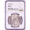 Image 1 : 1900-S $1 Morgan Silver Dollar Coin NGC MS62