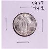 Image 1 : 1917 Type 1 Standing Liberty Quarter Coin