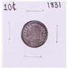 Image 1 : 1831 Capped Bust Dime Coin