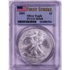 Image 1 : 2001 $1 American Silver Eagle Coin PCGS MS68 First Strike