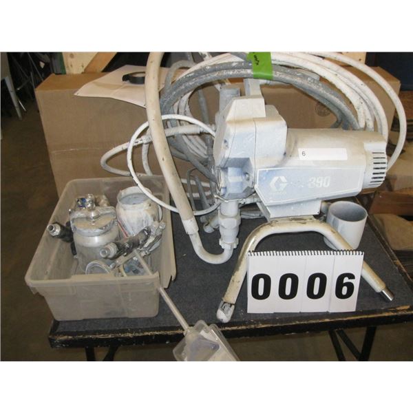 Graco Paint Sprayer Not Tested