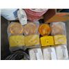 Image 9 : Pallet Multiple Canvas Straps, Safety Lights, Eyesaline & First Aid Kit, Paint, etc