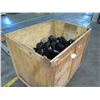 Image 1 : Wood Box w/ Multiple Black Cylinder/Caps? MAC 9253