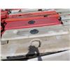 Image 5 : Qty 8 Red & White Road Safety Water Filled Traffic Barriers