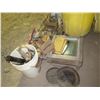 Image 15 : Spill Kit Bucket w/ Absorbent Socks, Straps, Hardware, Grease Gun, etc