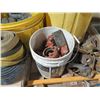 Image 9 : Spill Kit Bucket w/ Absorbent Socks, Straps, Hardware, Grease Gun, etc