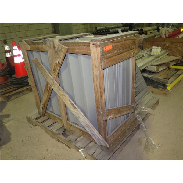 Qty 2 Crates Louvered Panels 356575 2-L-a-x-1