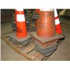 Image 3 : Multiple Orange & White Traffic Pylon Cones