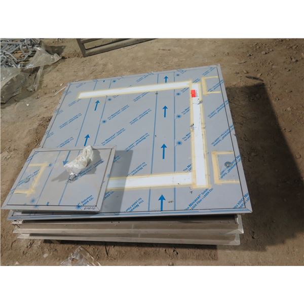 Novac Solutions Laser Fiber & Laser CO3 Access Frames 50"x50"x3"