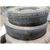 Image 3 : Qty 4 Tires: P215/70R14, LT215/65R16, Large Machine Tires & Misc Metal