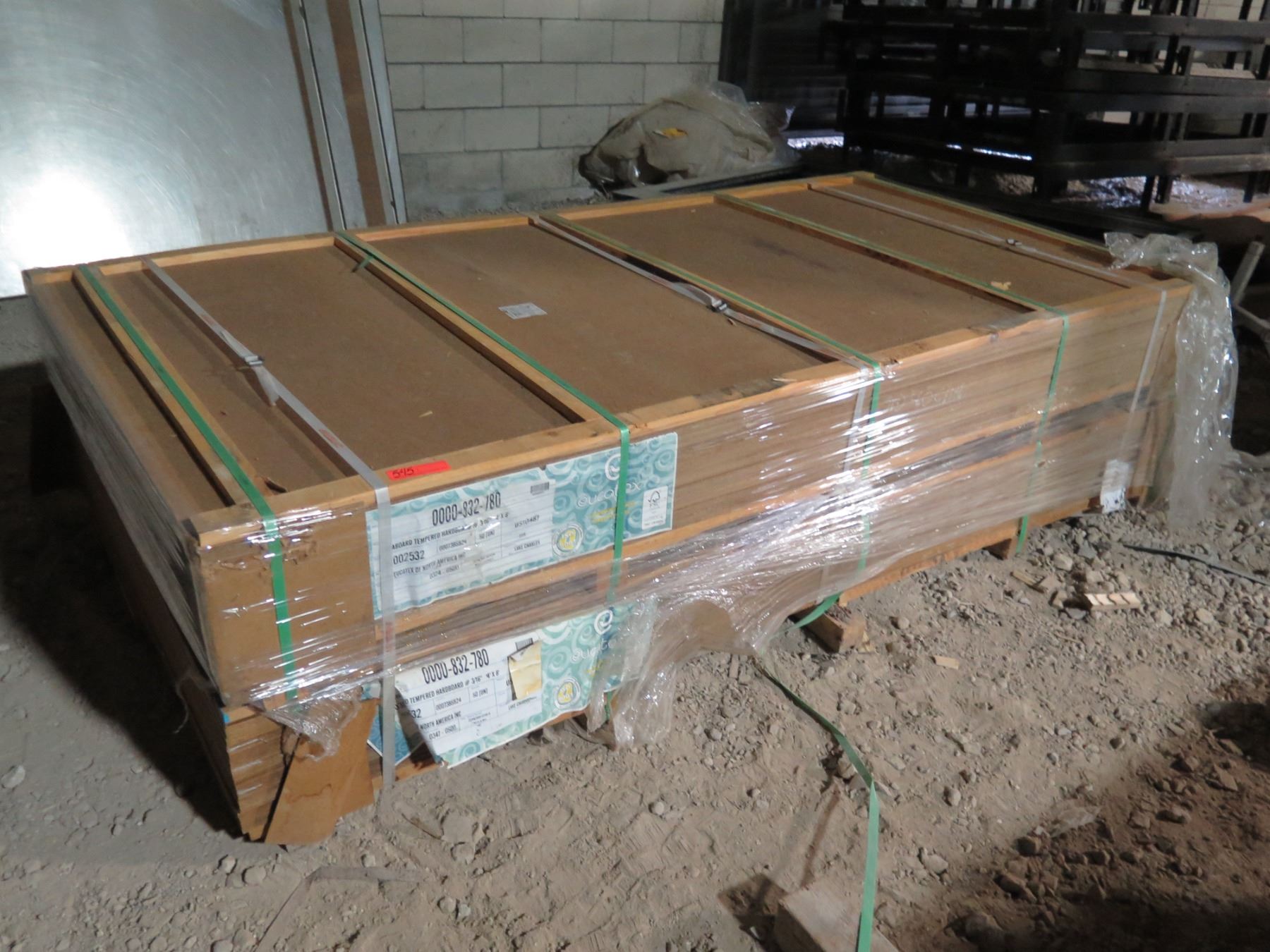 Qty 2 Eucaboard Tempered Hardboard Panels316 4"x8" 0000832780