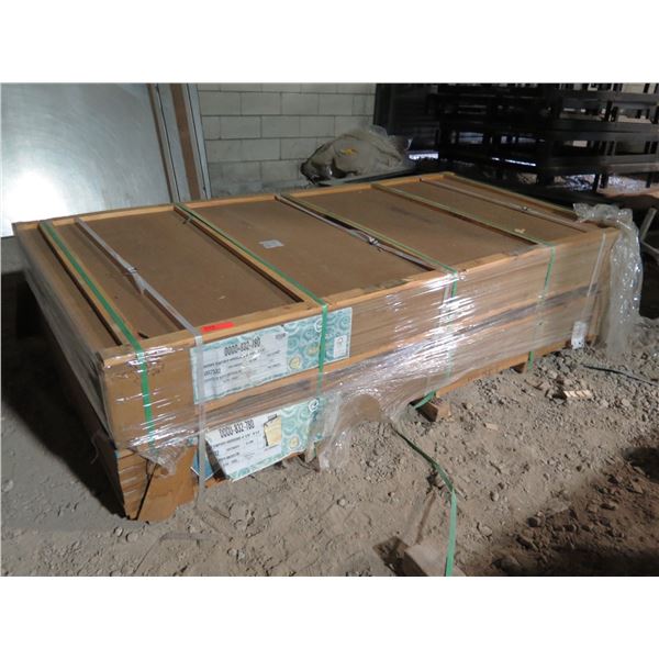 Qty 2 Eucaboard Tempered Hardboard Panels#316  4"x8" 0000-832-780