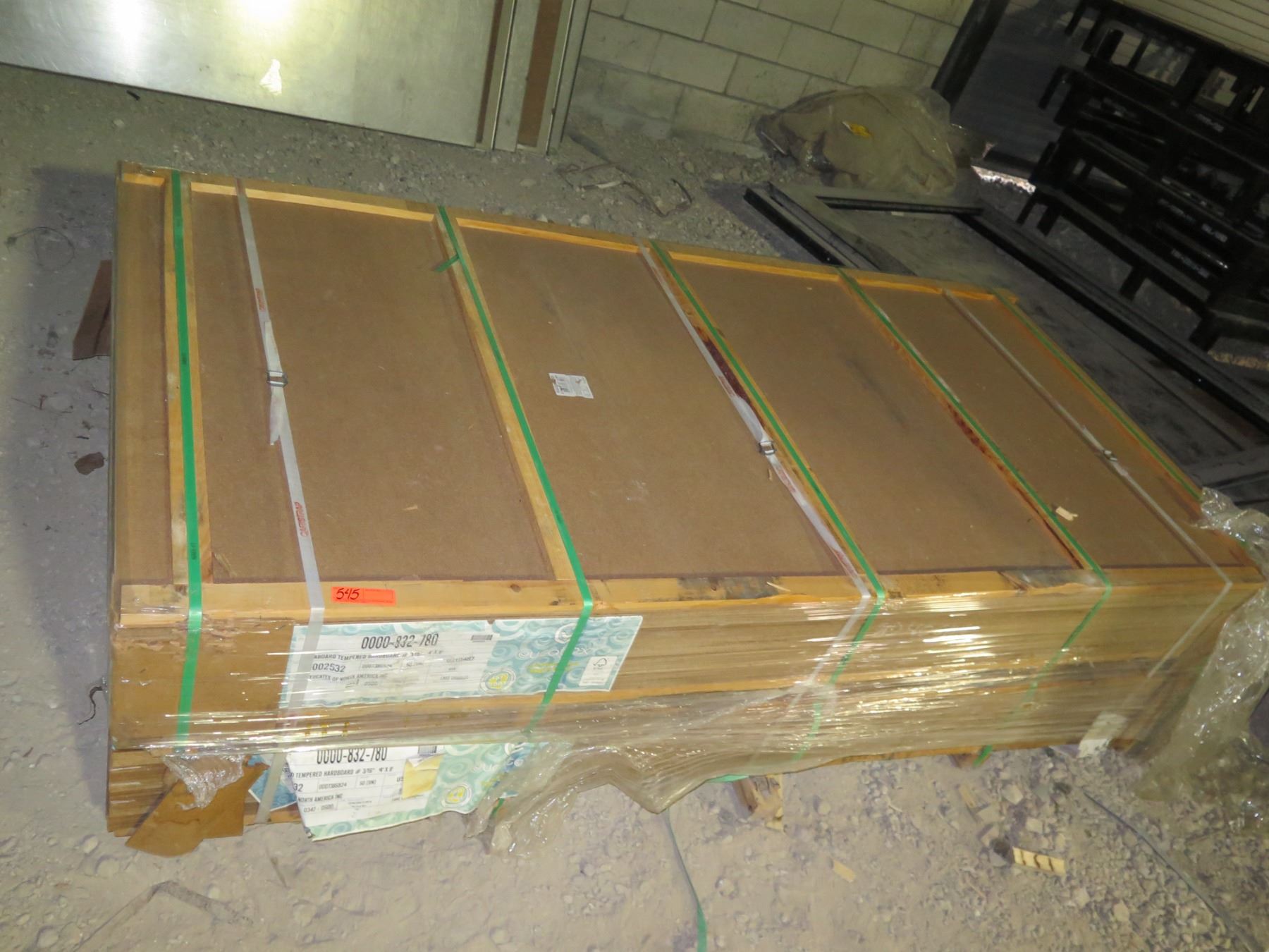 Qty 2 Eucaboard Tempered Hardboard Panels316 4"x8" 0000832780