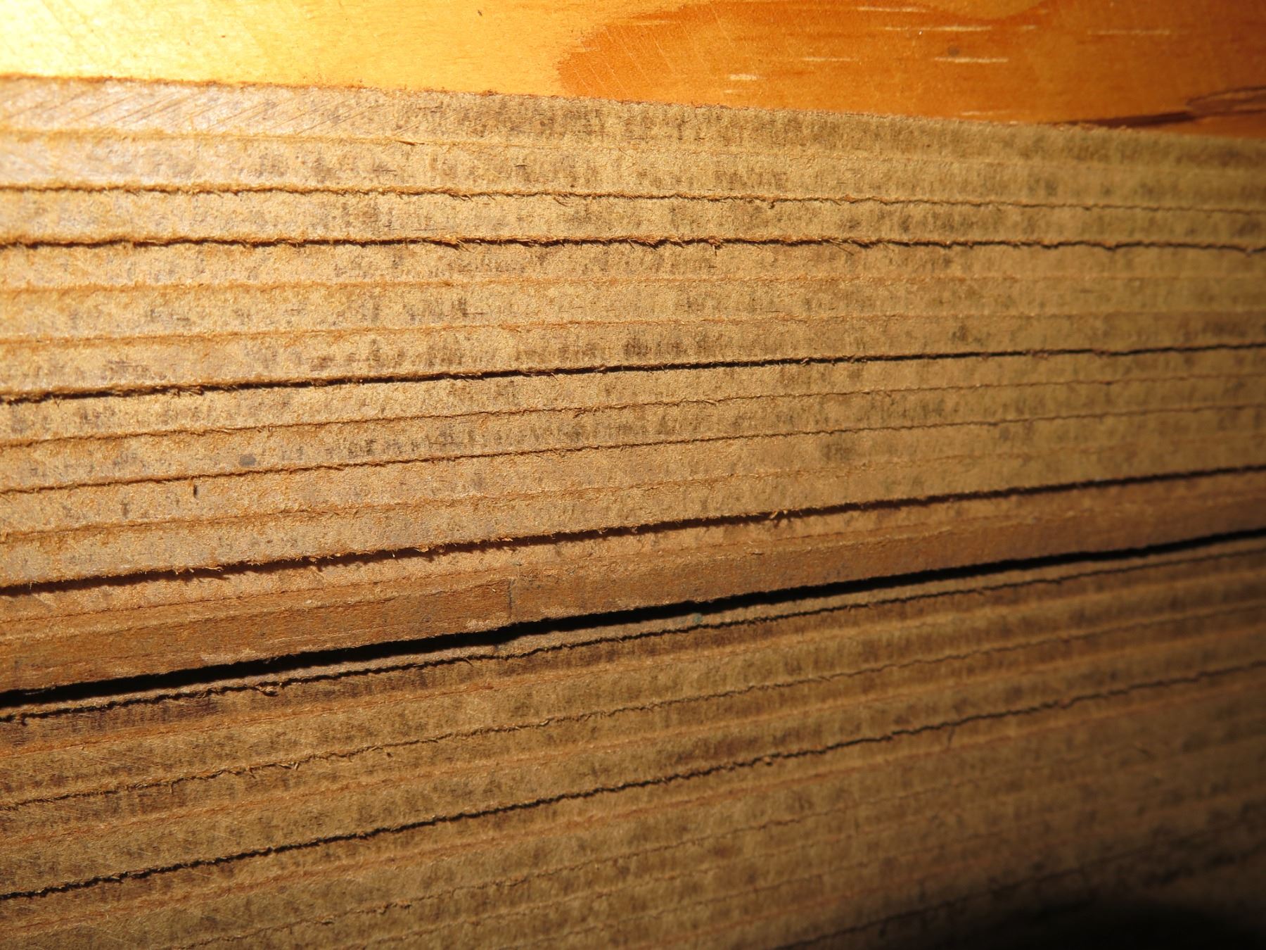 Qty 2 Eucaboard Tempered Hardboard Panels316 4"x8" 0000832780