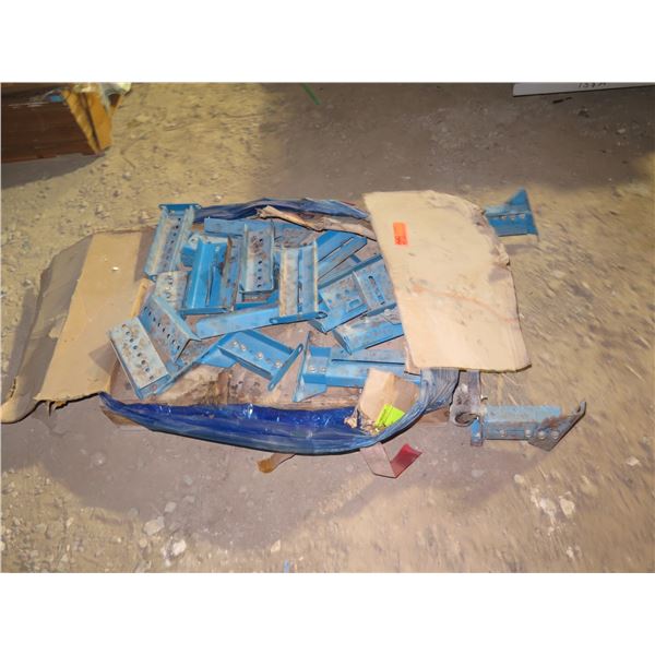 Pallet Blue Metal Interlocking Sections