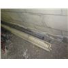 Image 11 : Multiple Metal Poles & Rods, Roll Chain Link Fencing, Plastic Sheeting, etc