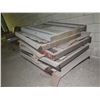 Image 2 : Pallet Misc Metal Square Window Frames (2 No Glass, 12 w/ Key)