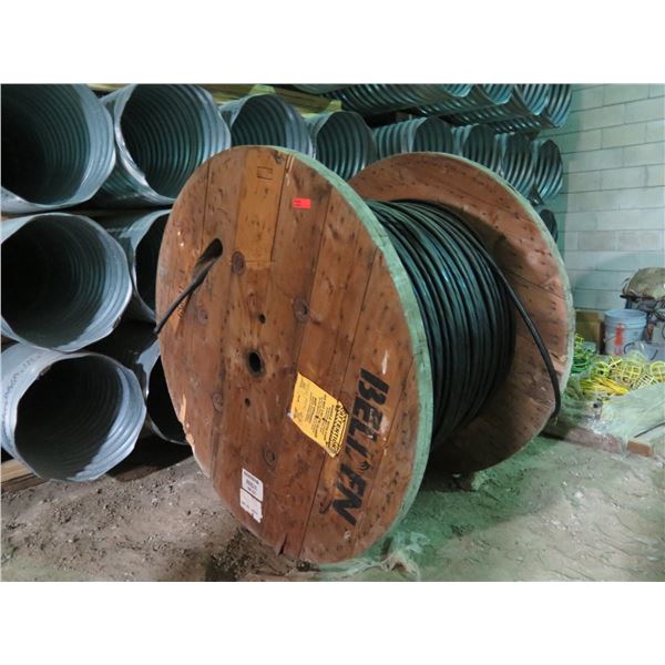 Spool Black Belden Wire 581694 010 5000