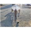 Image 2 : 0A -- FIBERGLASS Rowing Skiff Boat Apx 14' with Apx 16' Trailer - No Reserve